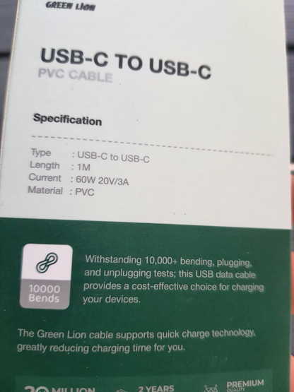 USB-C/C Cable