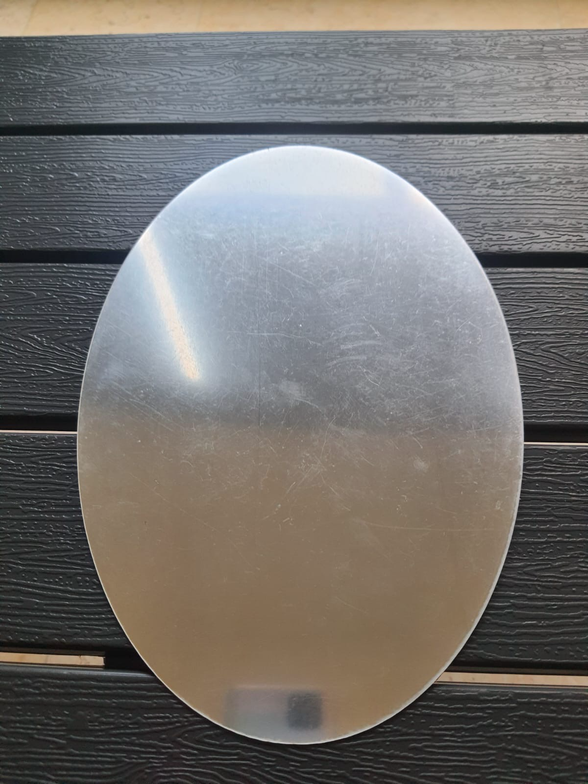 Oval Mirror Sheet (20x30cm)
