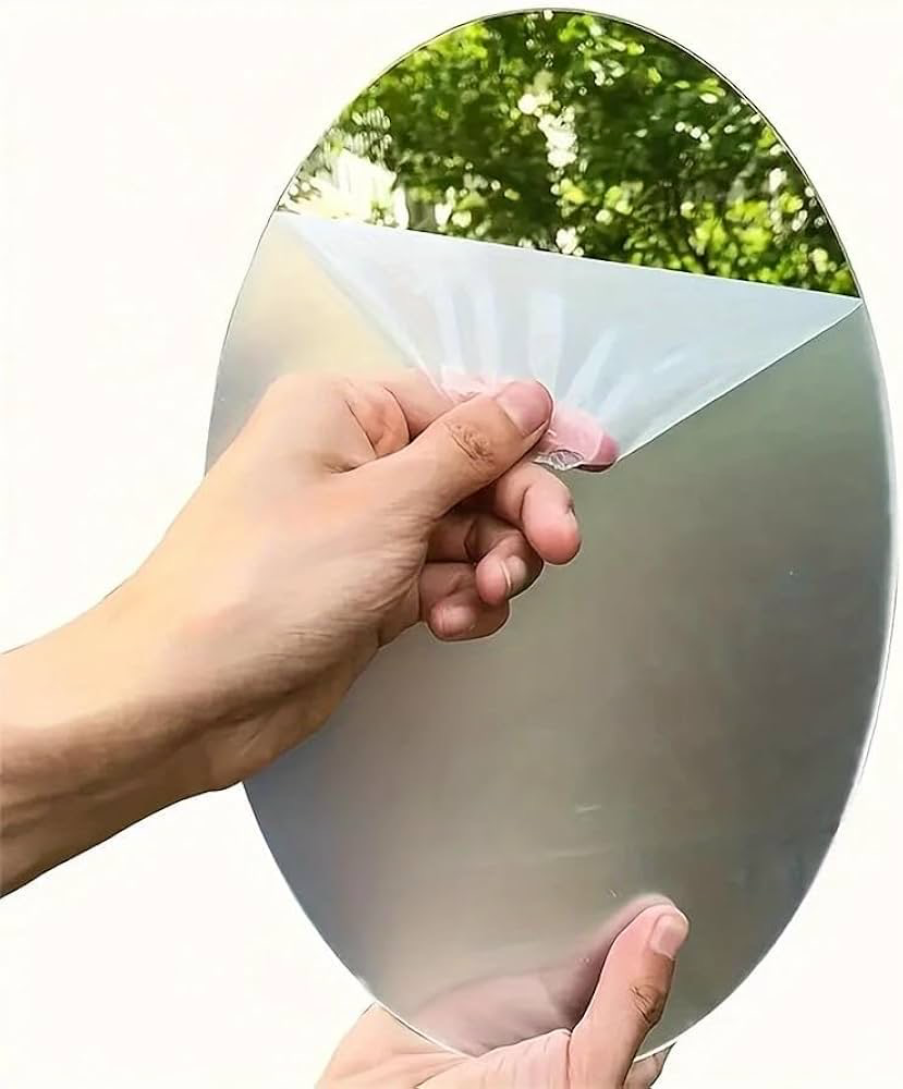 Oval Mirror Sheet (20x30cm)