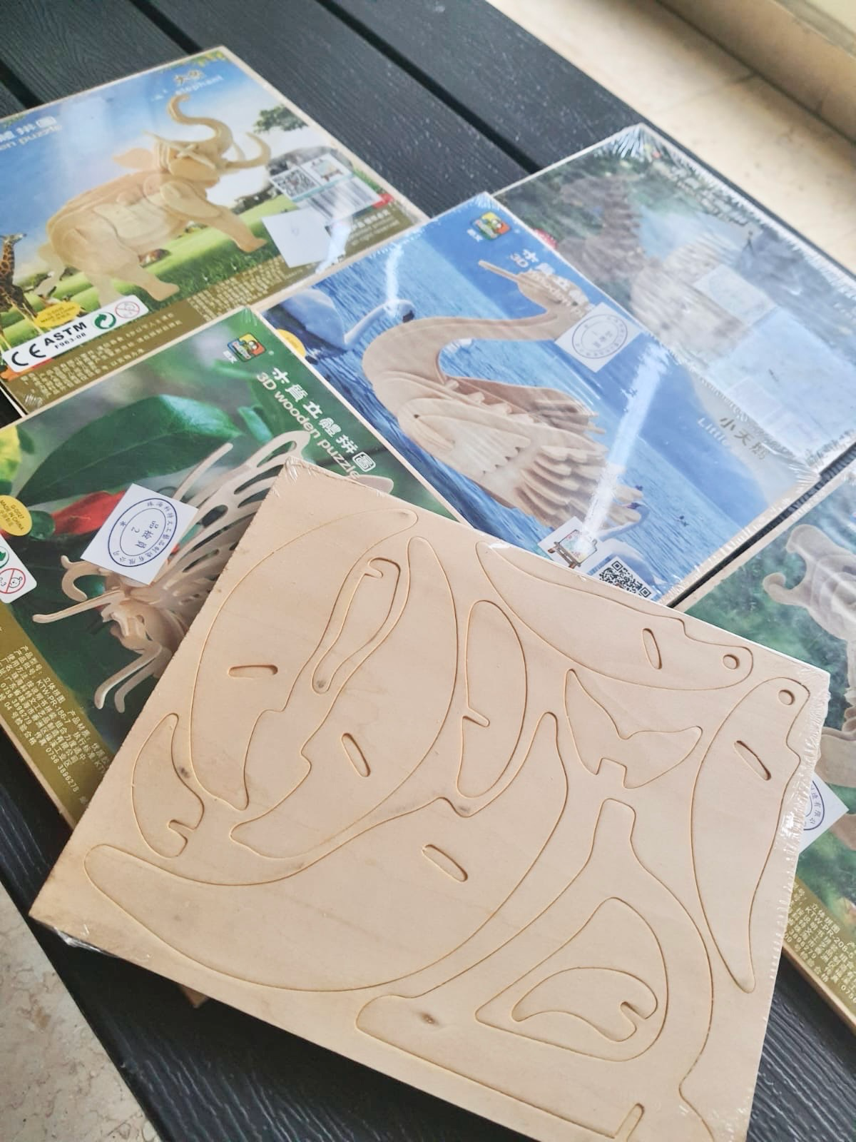 3D Wooden Puzzle