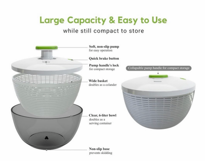6L Salad Spinner