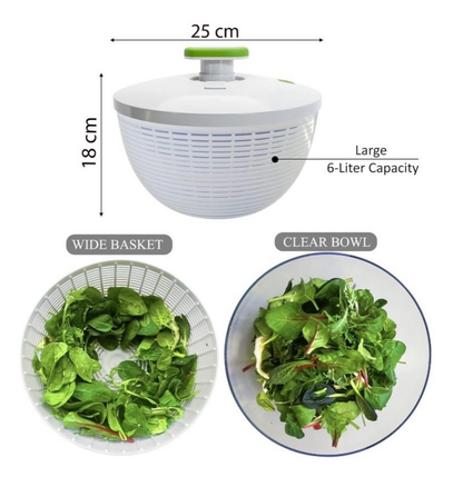 6L Salad Spinner