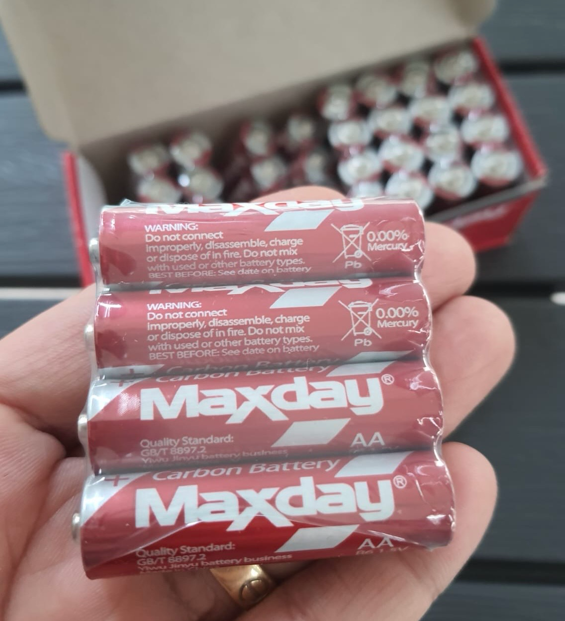 40-Pc AA Batteries