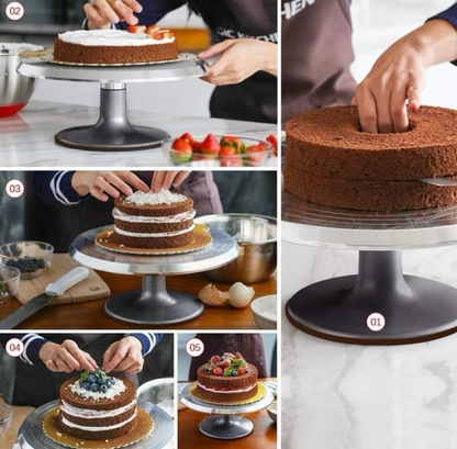 Cake Turnable Stand