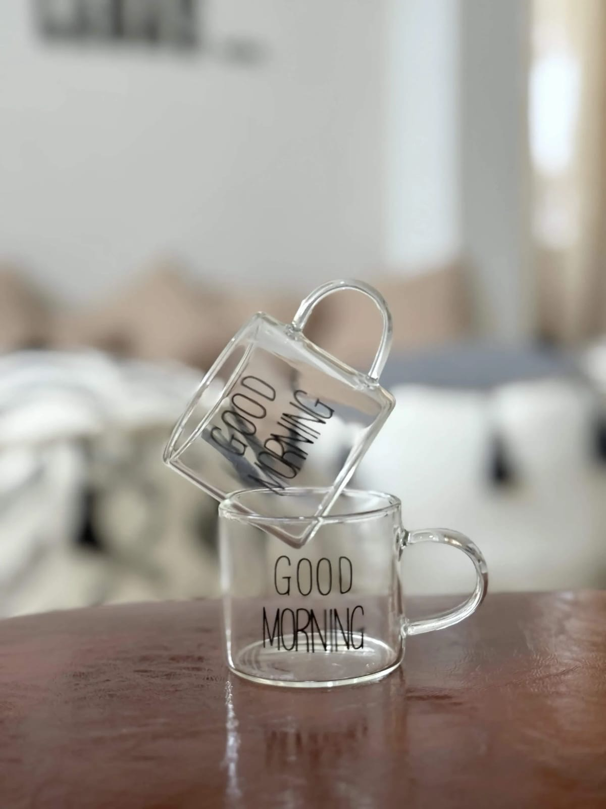 Coffee Cups x6 (Good Morning)