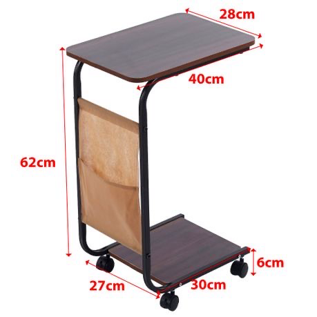 Wheeled Side Table
