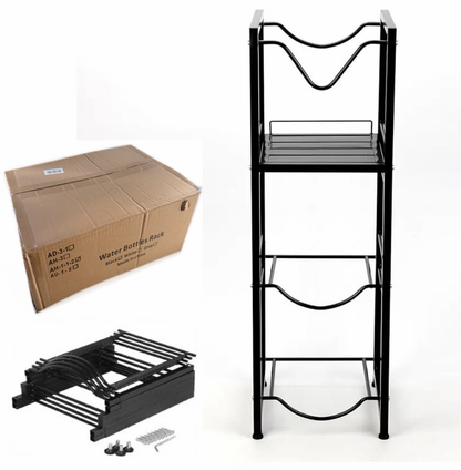 Bottle Stand With Shelf