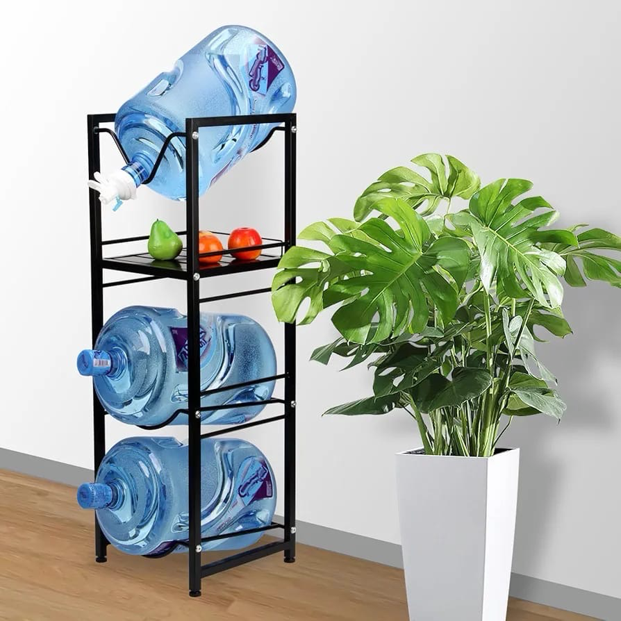 Bottle Stand With Shelf