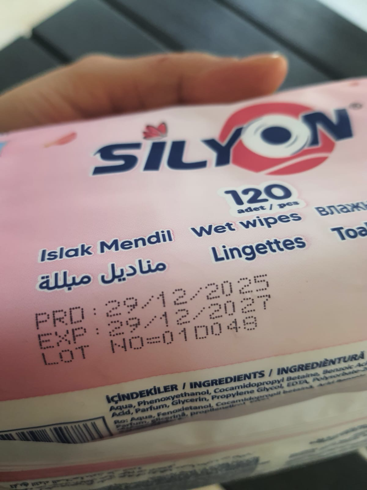 Wet Wipes (120pc)