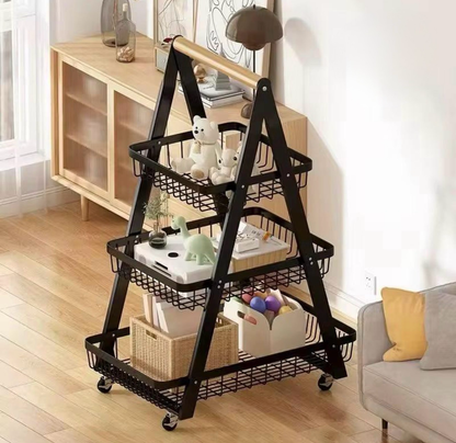3-Tier Basket Cart (MJ-3033)