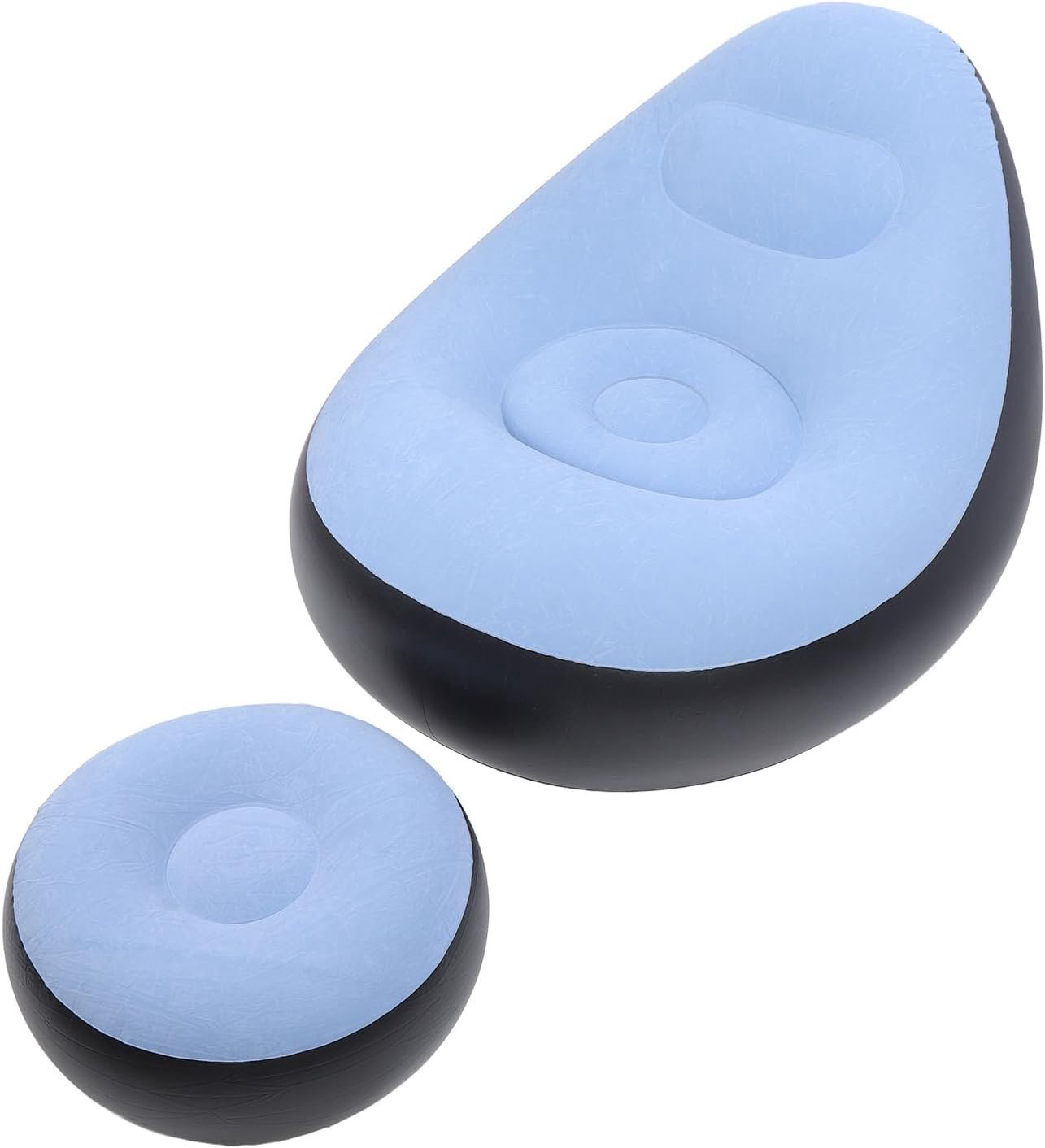 Inflatable Chair W/Stool