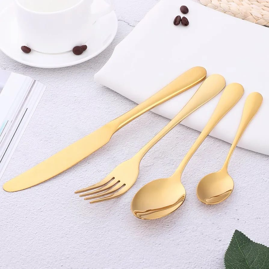 Cutlery Set (Golden)