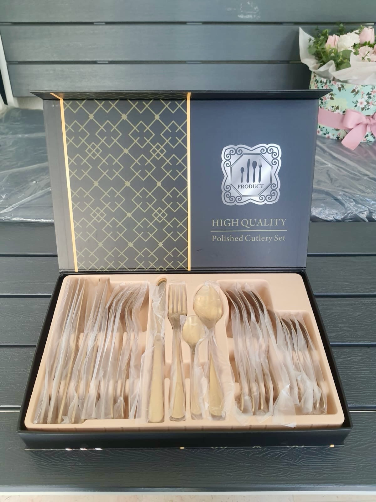 Cutlery Set (Golden)