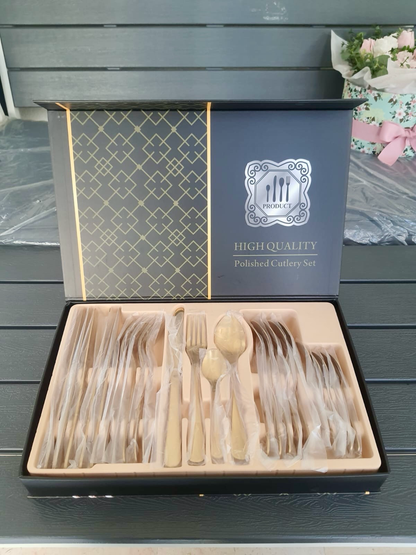 Cutlery Set (Golden)