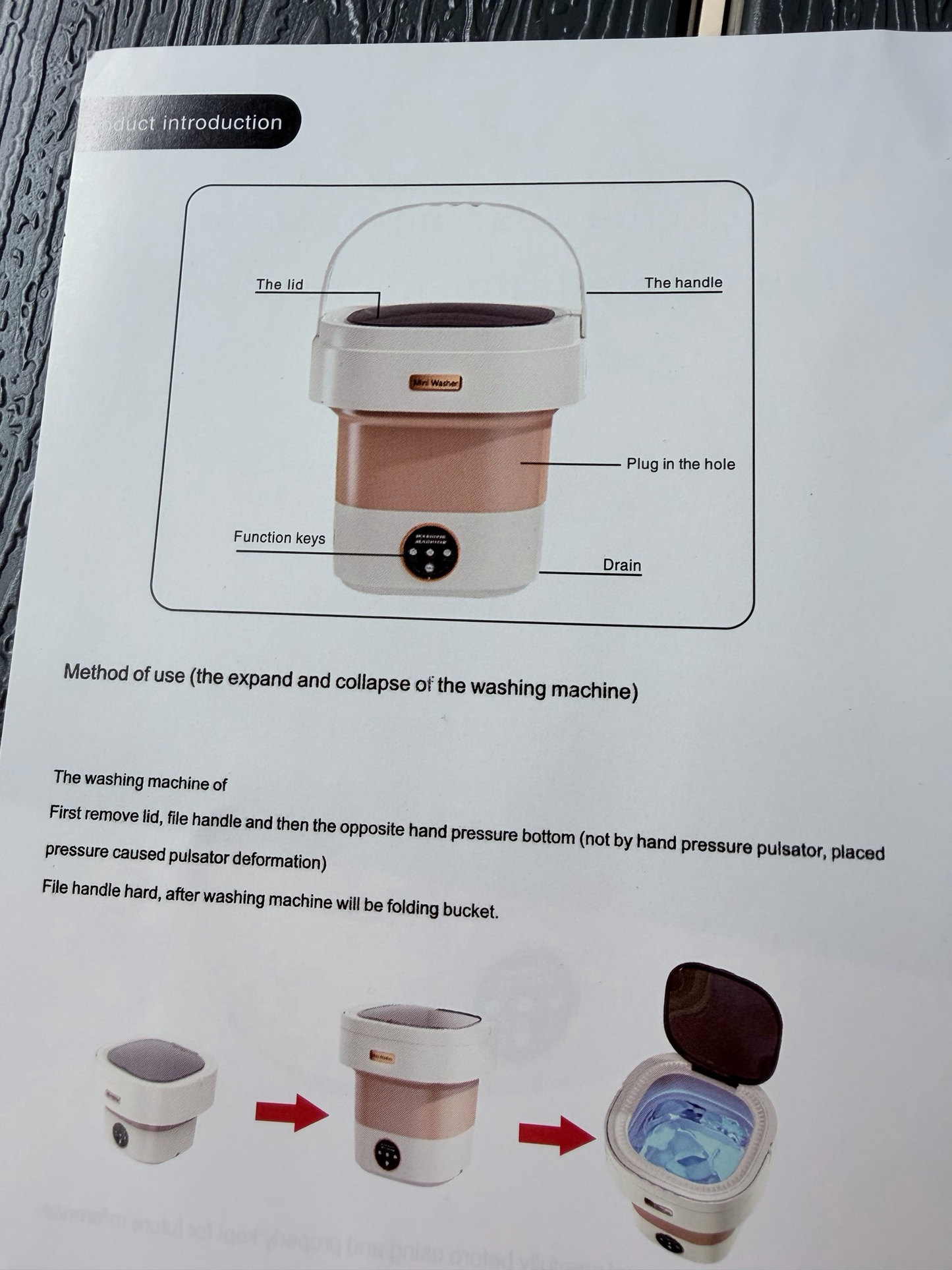 Mini Washer
