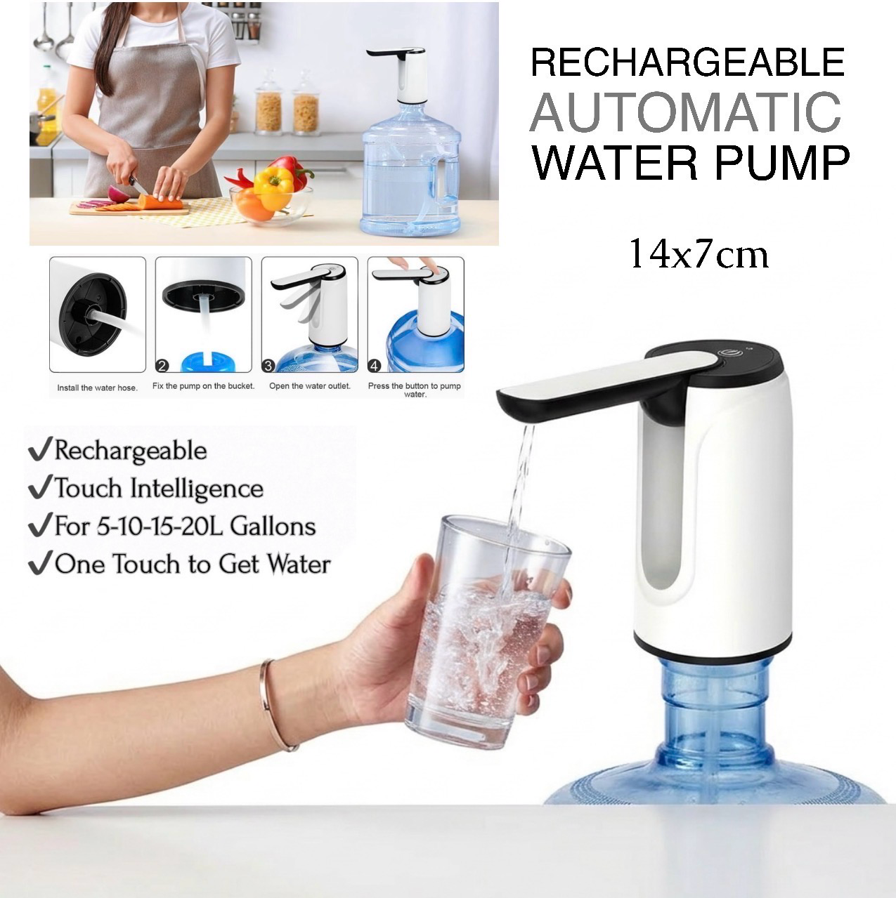 Touch Water Pump