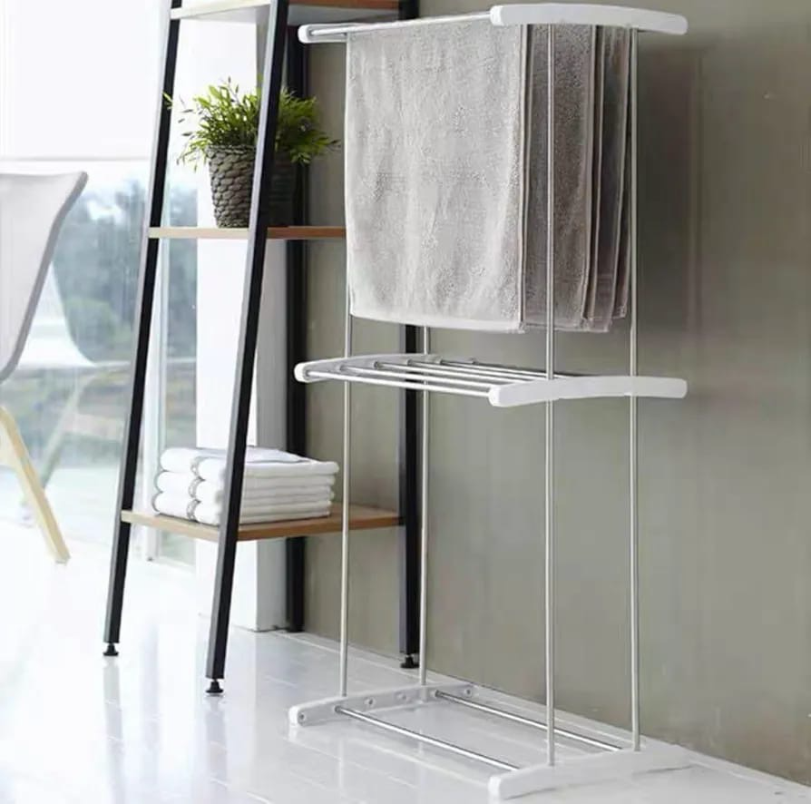 2-Tier Towel Rack