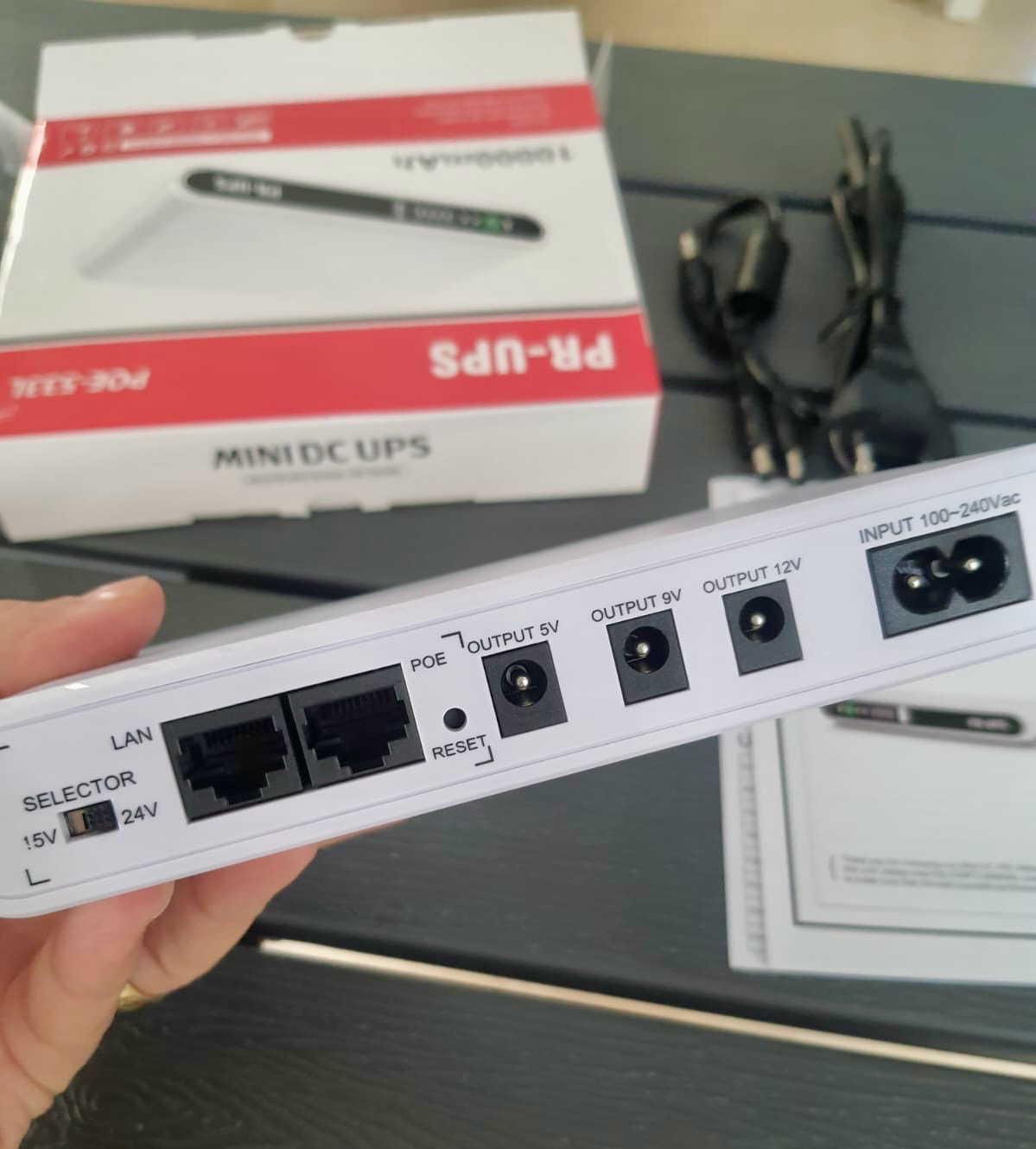 Mini DC UPS (POE-533L)