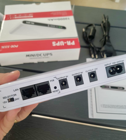 Mini DC UPS (POE-533L)