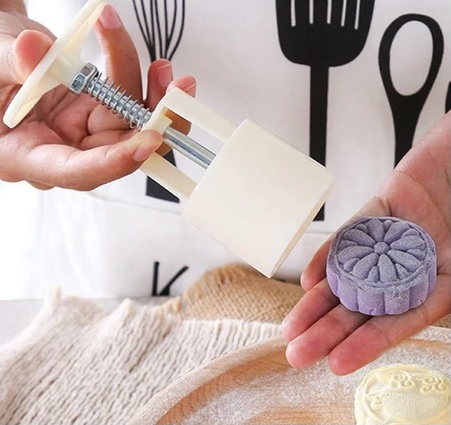 Round Mooncake Press (XR-2058)