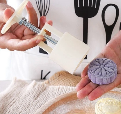 Round Mooncake Press (XR-2058)