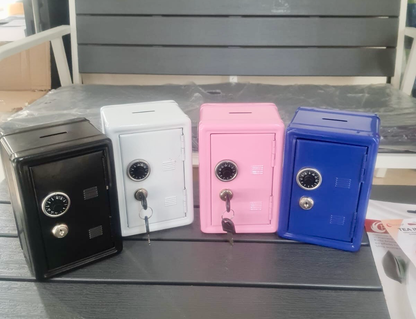 Mini Metal Safe Box