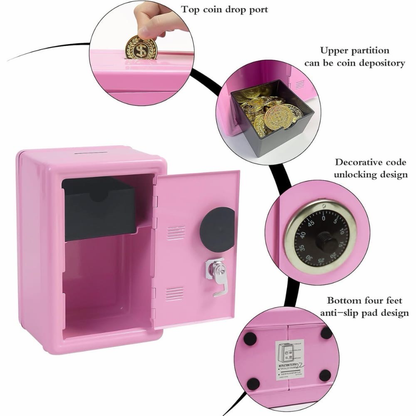 Mini Metal Safe Box