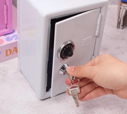 Mini Metal Safe Box