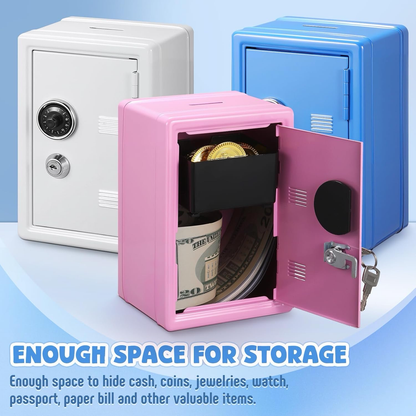 Mini Metal Safe Box