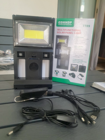 Solar Panel Lamp (7789)