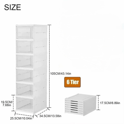 Stackable Shoe Cabinet
