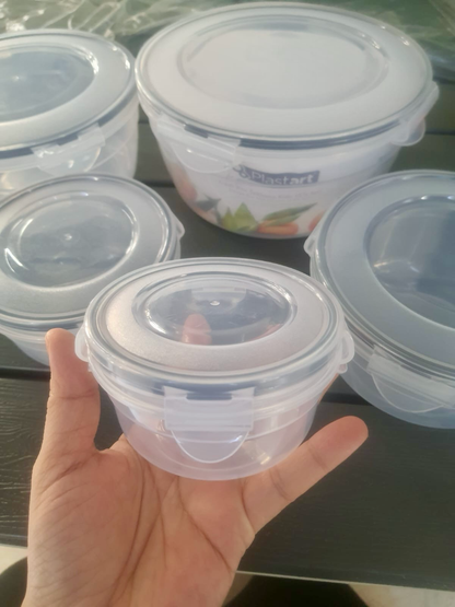 5-Pcs Plastic Food Containers (LC-335)