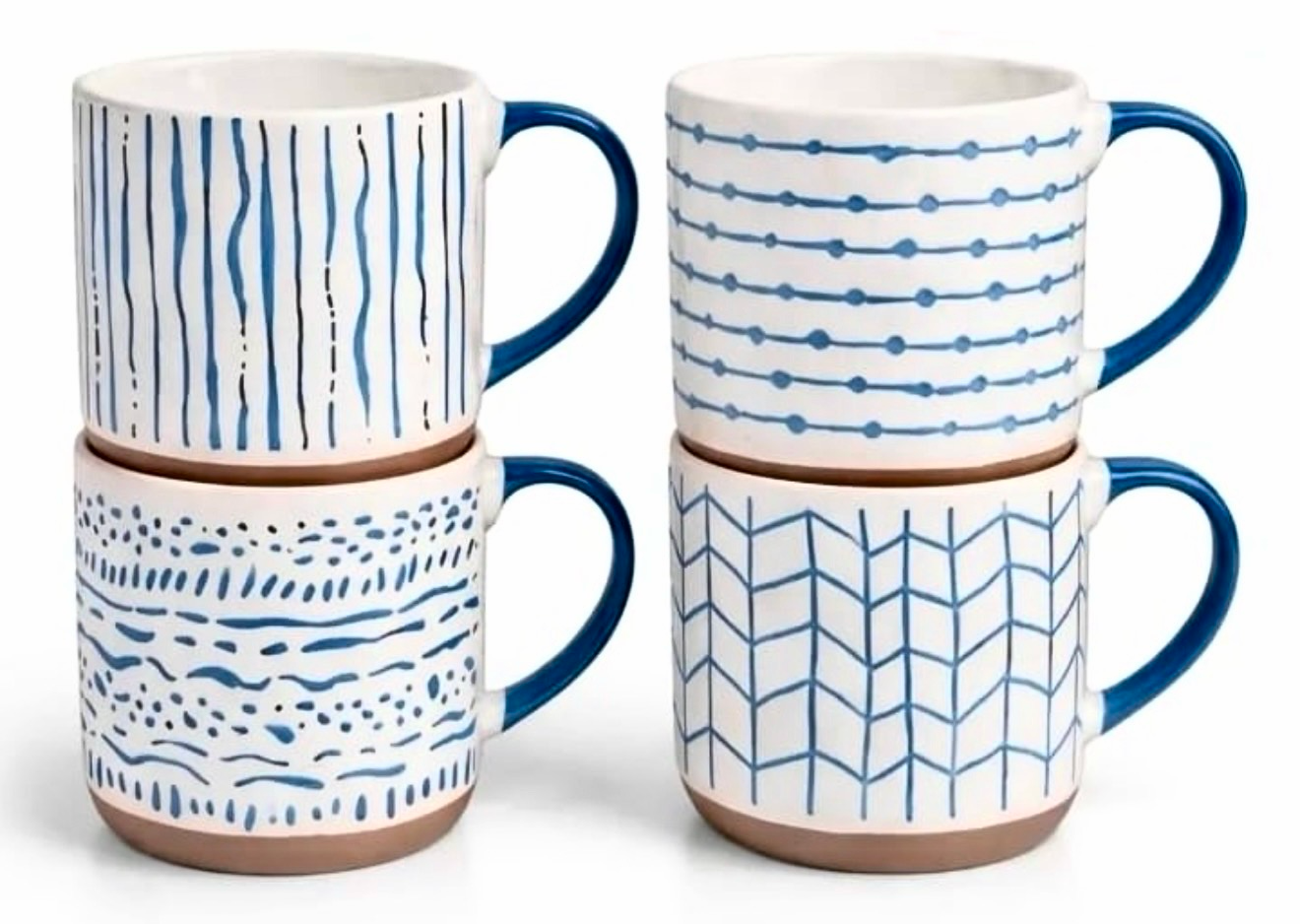 4 Mugs Set/ Winter (ROS-2022)