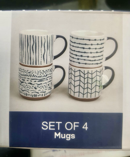 4 Mugs Set/ Winter (ROS-2022)