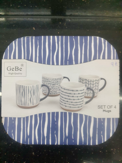 4 Mugs Set/ Winter (ROS-2022)