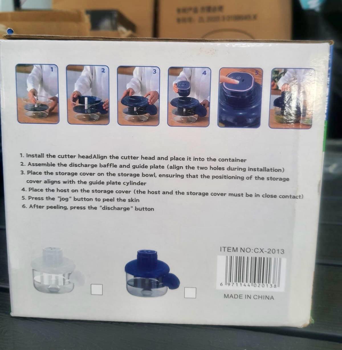 Electric Fruit Peeler