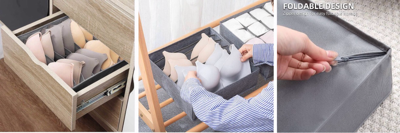 7-Grid Bra Organzier