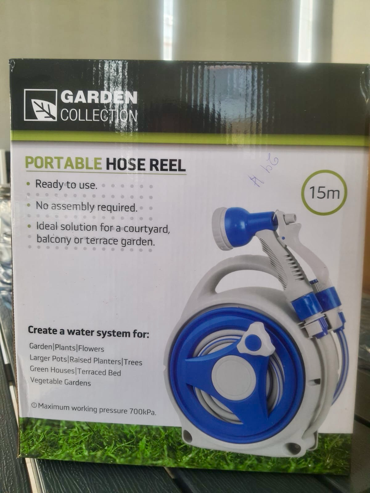 Garden Hose Reel 15M