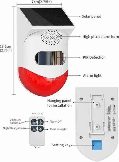 Solar Alarm (Q-BJ200)