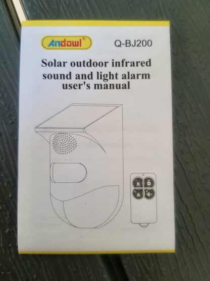 Solar Alarm (Q-BJ200)