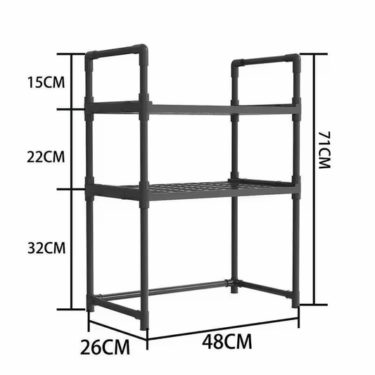 2-Tier Countertop Rack