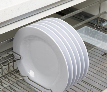 12-Pcs 9” Melamine Deep Dishes (White)