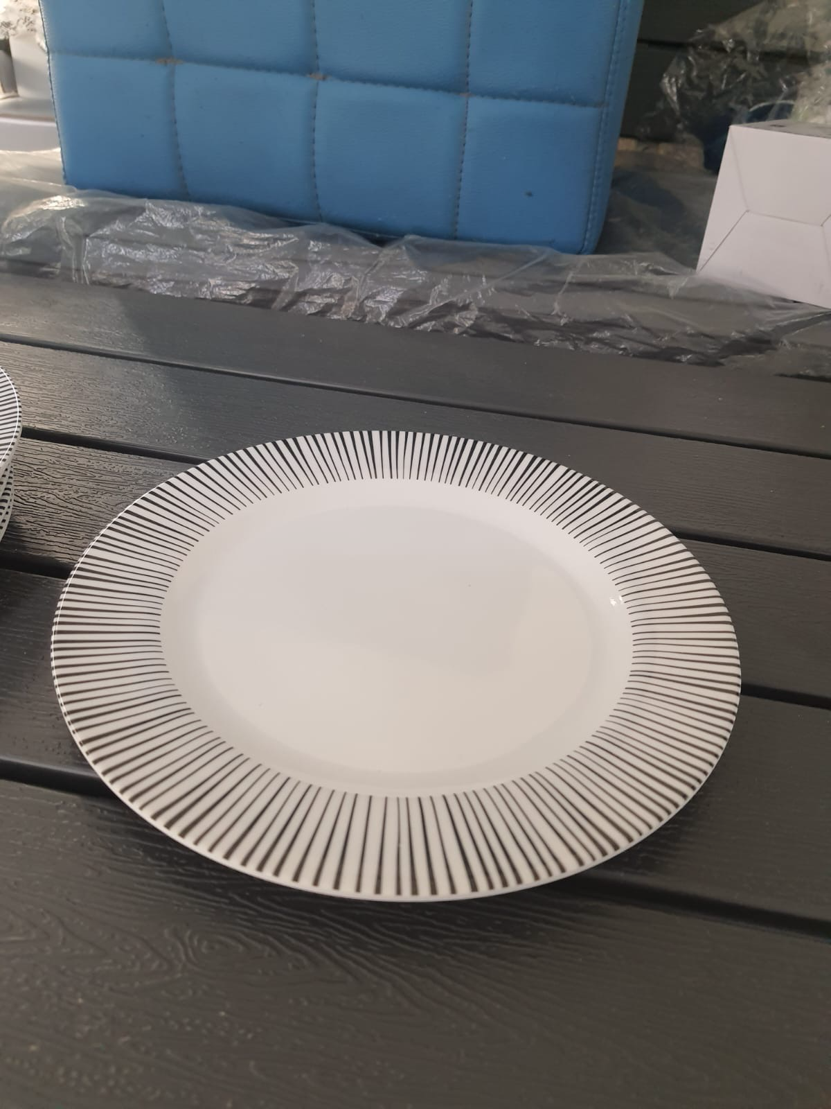 6-Pcs 10” Melamine Flat Dishes (BET-210)