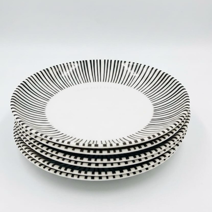 6-Pcs 9” Melamine Deep Dishes (BET-7254)