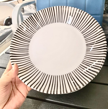 6-Pcs 9” Melamine Deep Dishes (BET-7254)