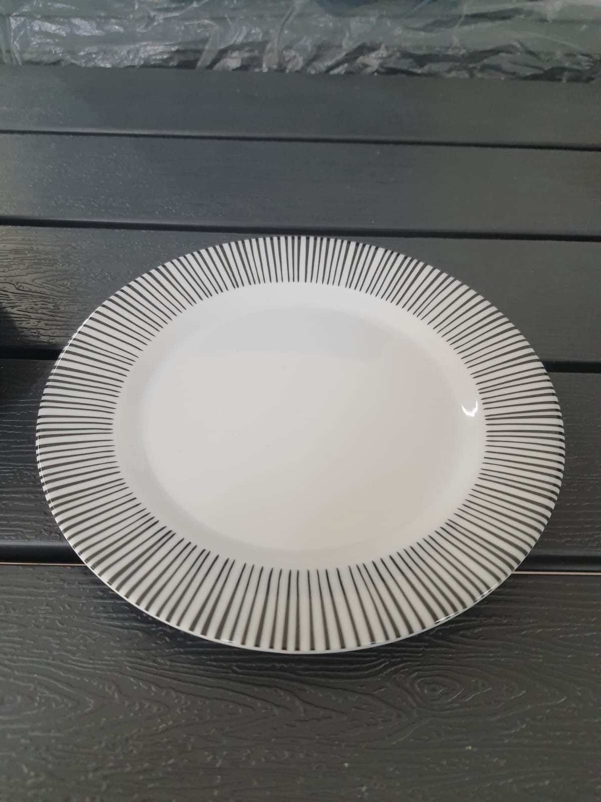 6-Pcs 8” Melamine Flat Dishes (BET-208)
