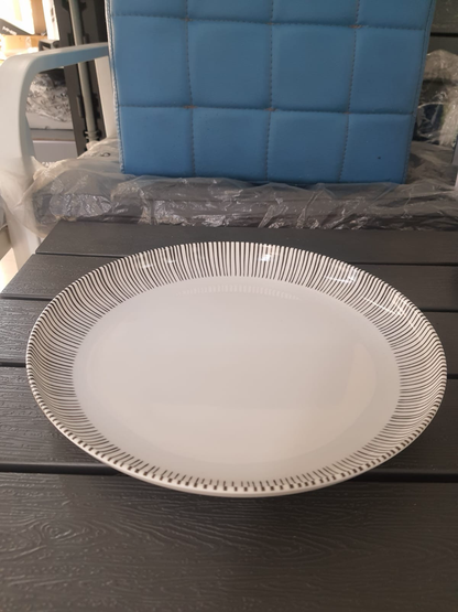 1-Pc 12” Melamine Serving Dish (BET-6059)