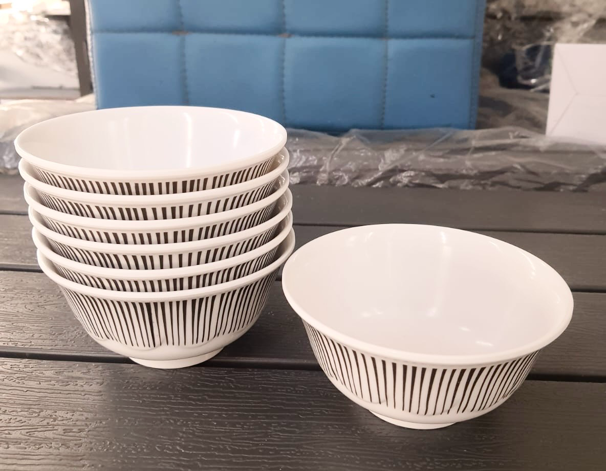 6-Pcs 5” Melamine Bowls (BET-301)