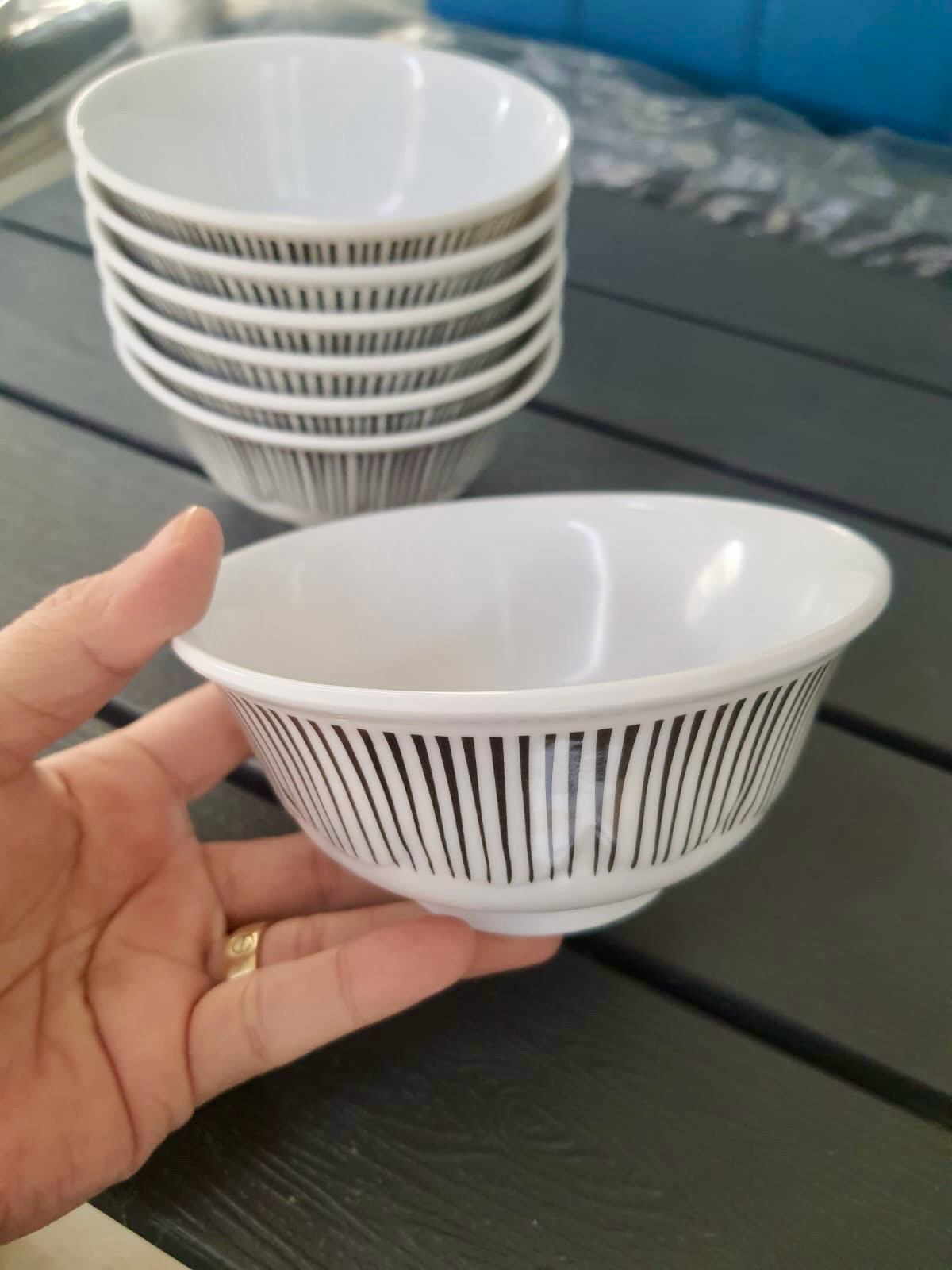 6-Pcs 5” Melamine Bowls (BET-301)