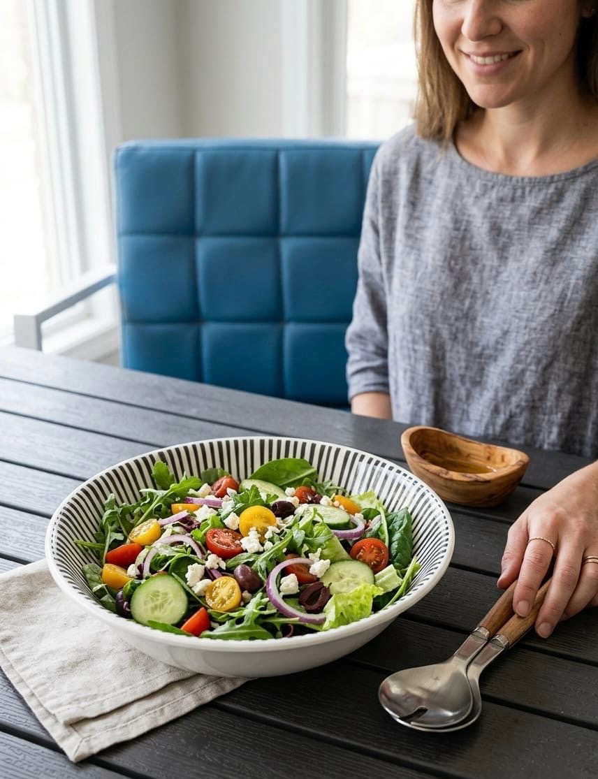 1-Pc 8.75” Melamine Salad Bowl (BET-B509)